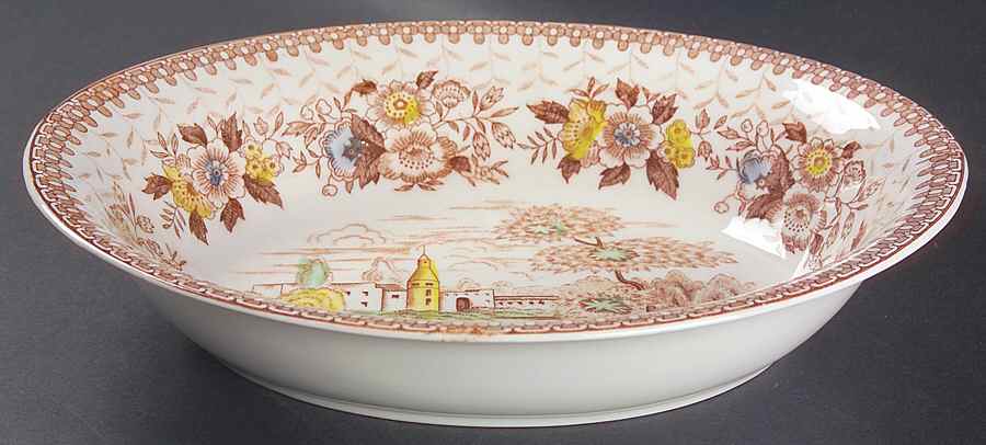 RBT1 10" Oval Vegetable Bowl by Roberts-1
