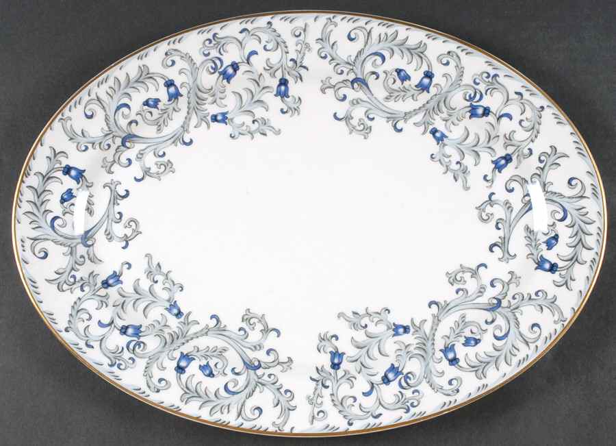 Buckingham 15" Oval Serving Platter by Royal Cathay-1
