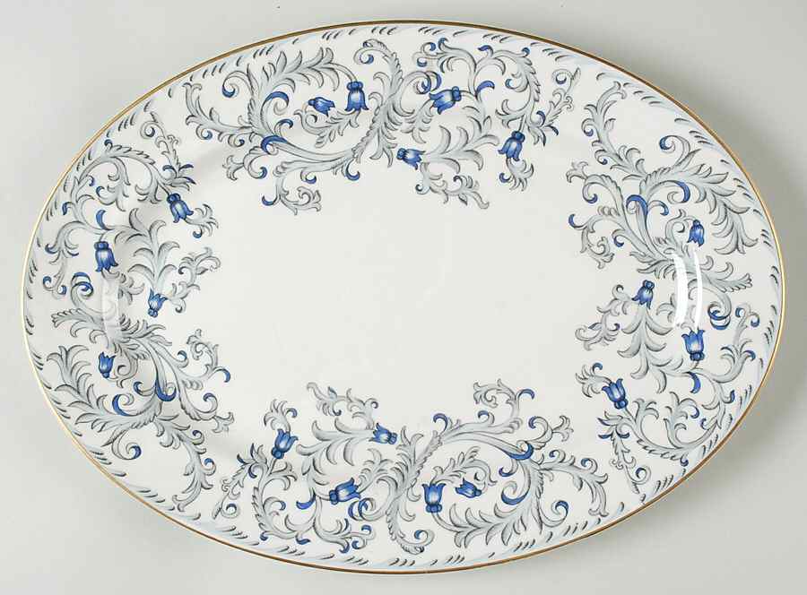 Buckingham 13" Oval Serving Platter by Royal Cathay-1