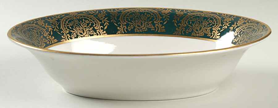 Laurel Magnolia 10" Oval Vegetable Bowl by Royal Cathay-1
