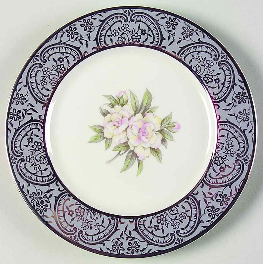 Silver Gardenia Bread & Butter Plate by Royal Cathay-1