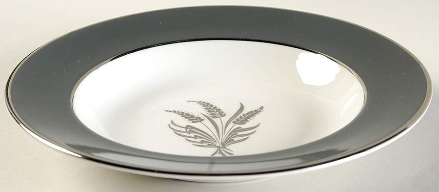 Silver Harvest Rim Soup Bowl by Royal Cathay-1