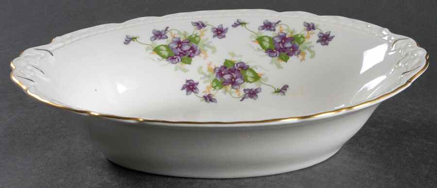 Woodland Fantasy 10" Oval Vegetable Bowl by Royal Cathay-1