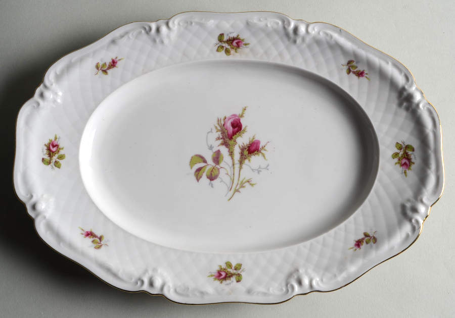 010775 11" Oval Serving Platter by Royal Coburg-1