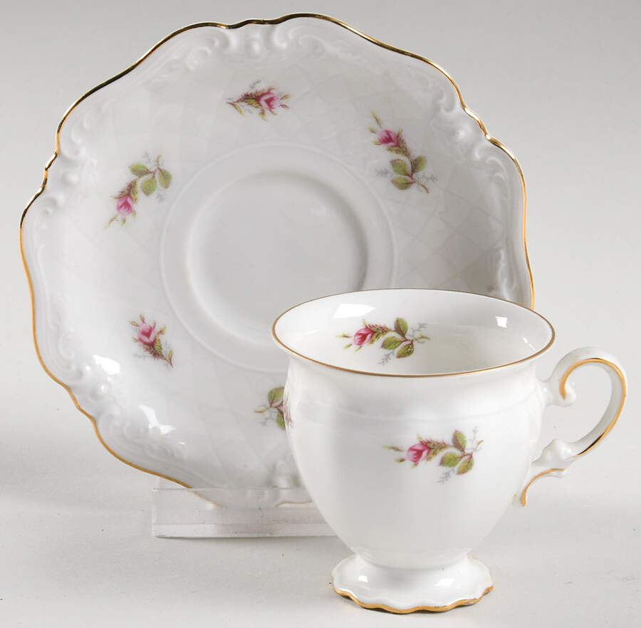 010775 Demitasse Cup & Saucer Set by Royal Coburg-1