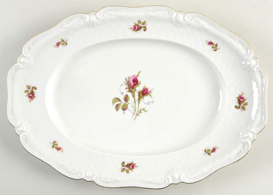 010775 13" Oval Serving Platter by Royal Coburg-1