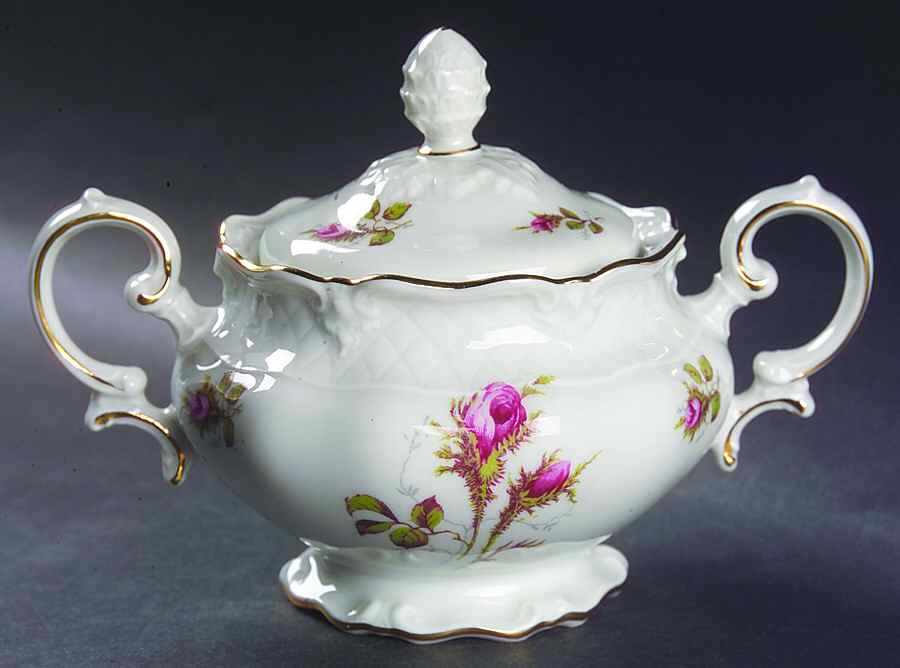 010775 Sugar Bowl & Lid by Royal Coburg-1