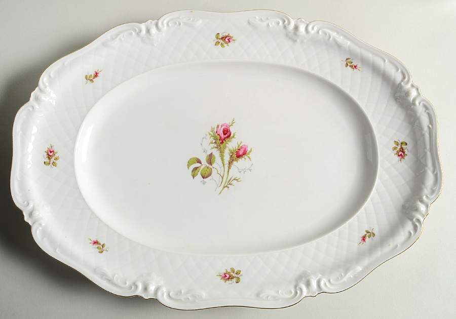 010775 17" Oval Serving Platter by Royal Coburg-1