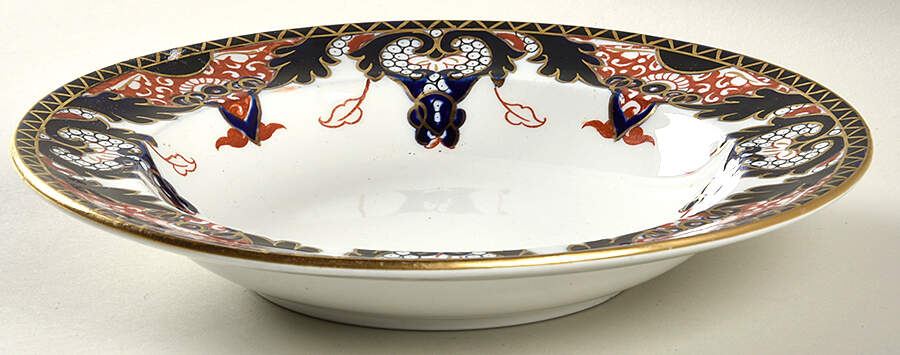 1270 Large Rim Soup Bowl by Royal Crown Derby-1
