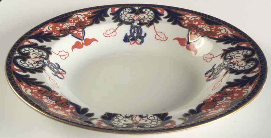 1270 Large Rim Soup Bowl by Royal Crown Derby-1