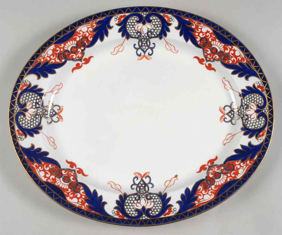 1270 15" Oval Serving Platter by Royal Crown Derby-1