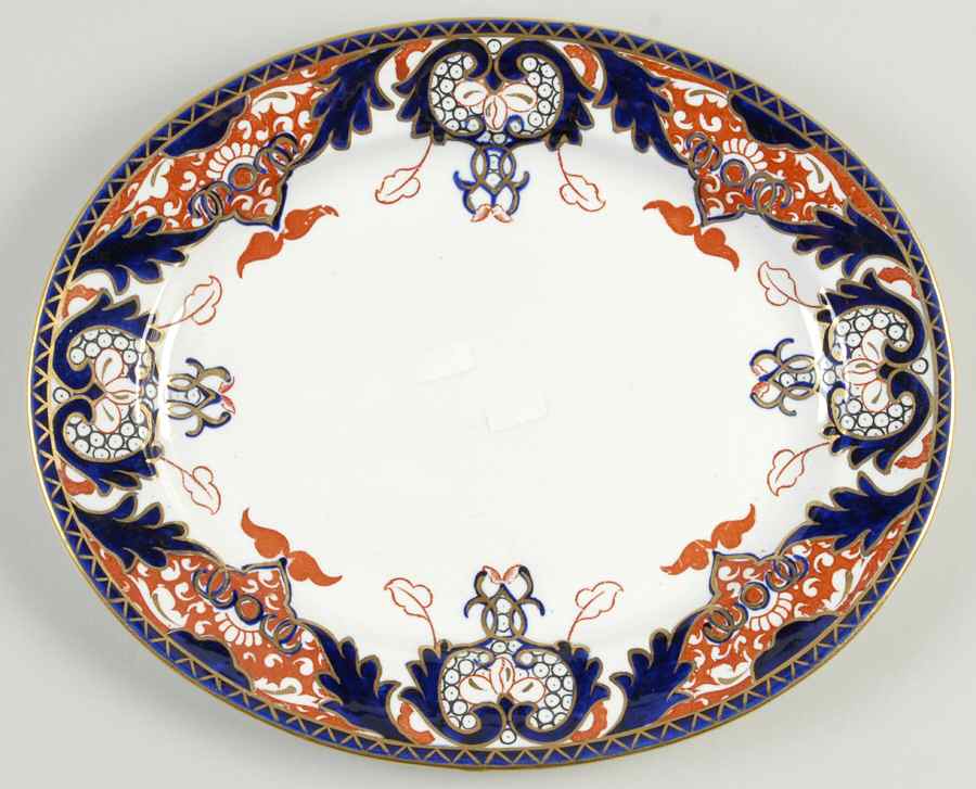 1270 11" Oval Serving Platter by Royal Crown Derby-1