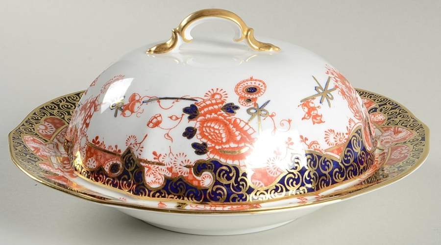 2649 Muffin Dish & Lid by Royal Crown Derby-1