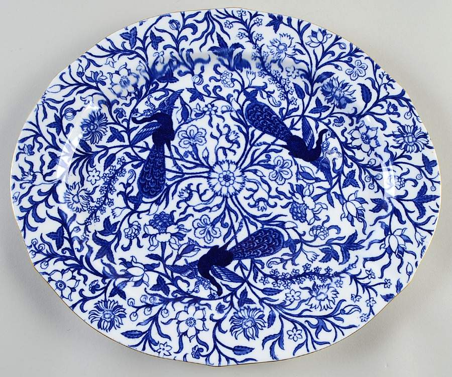 3775 13" Oval Serving Platter by Royal Crown Derby-1