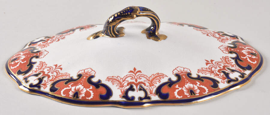 3973 Lid for Oval Vegetable by Royal Crown Derby-1