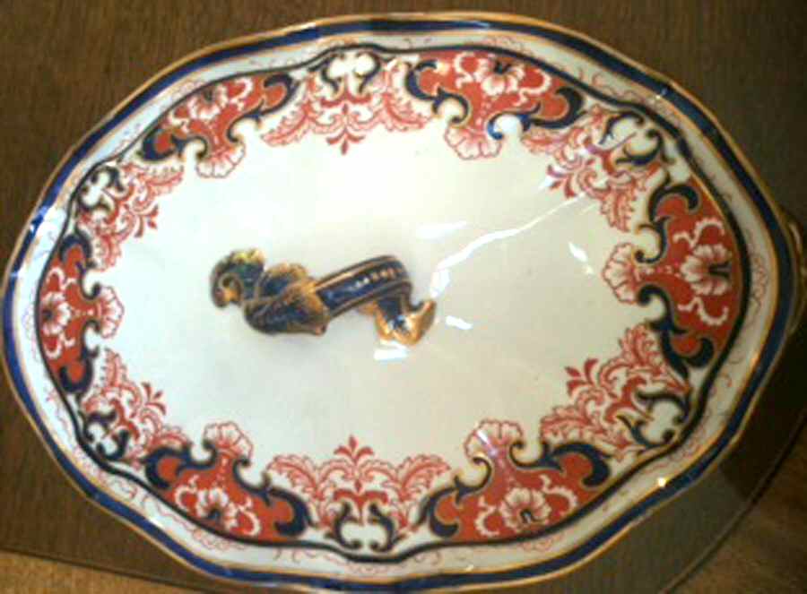 3973 Lid for Tureen by Royal Crown Derby-1