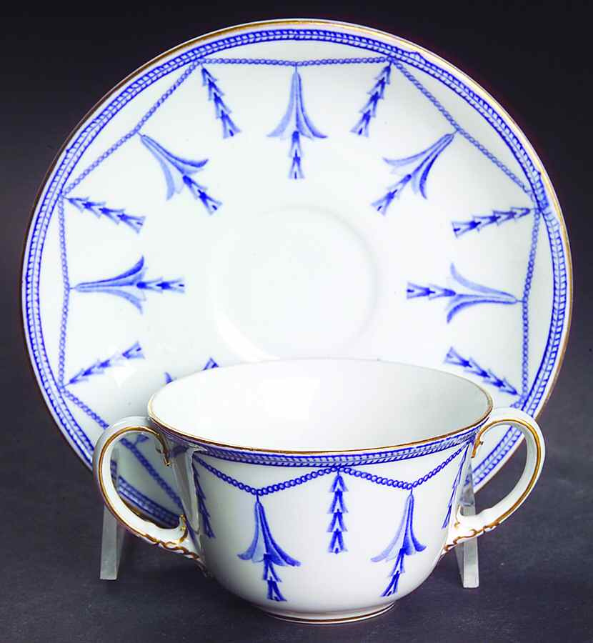 4685 Flat Bouillon Cup & Saucer by Royal Crown Derby-1