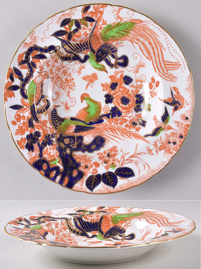 A549 (Royal) Rim Soup Bowl by Royal Crown Derby-1