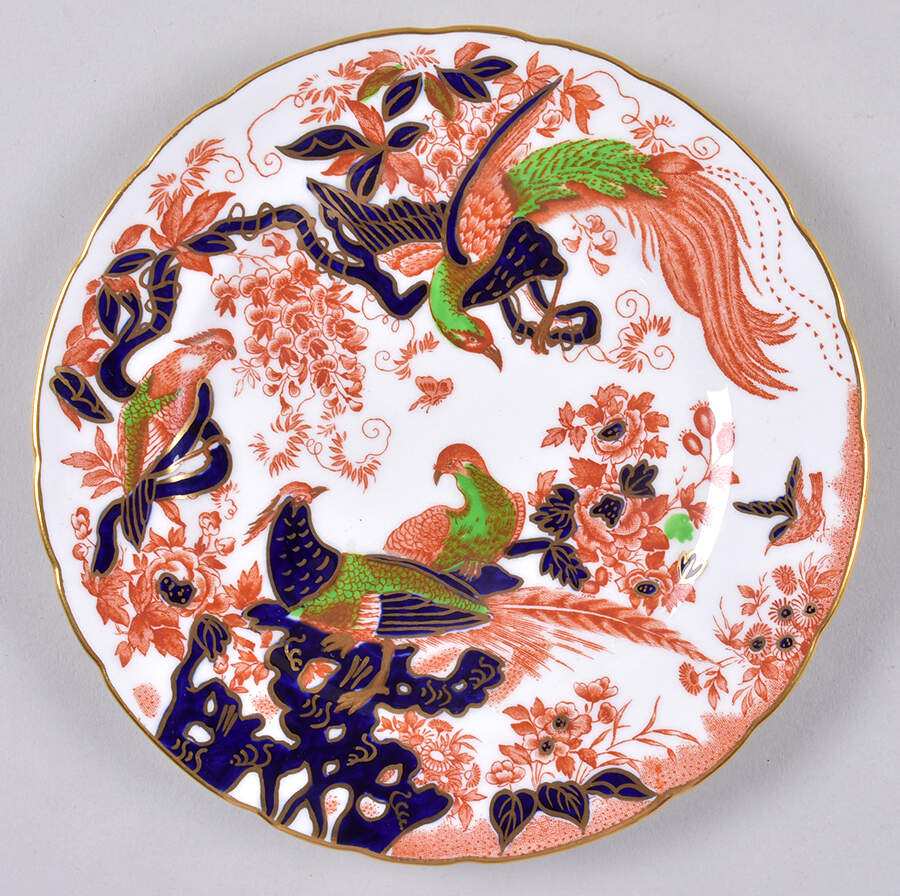 A549 (Royal) Dessert/Pie Plate by Royal Crown Derby-1