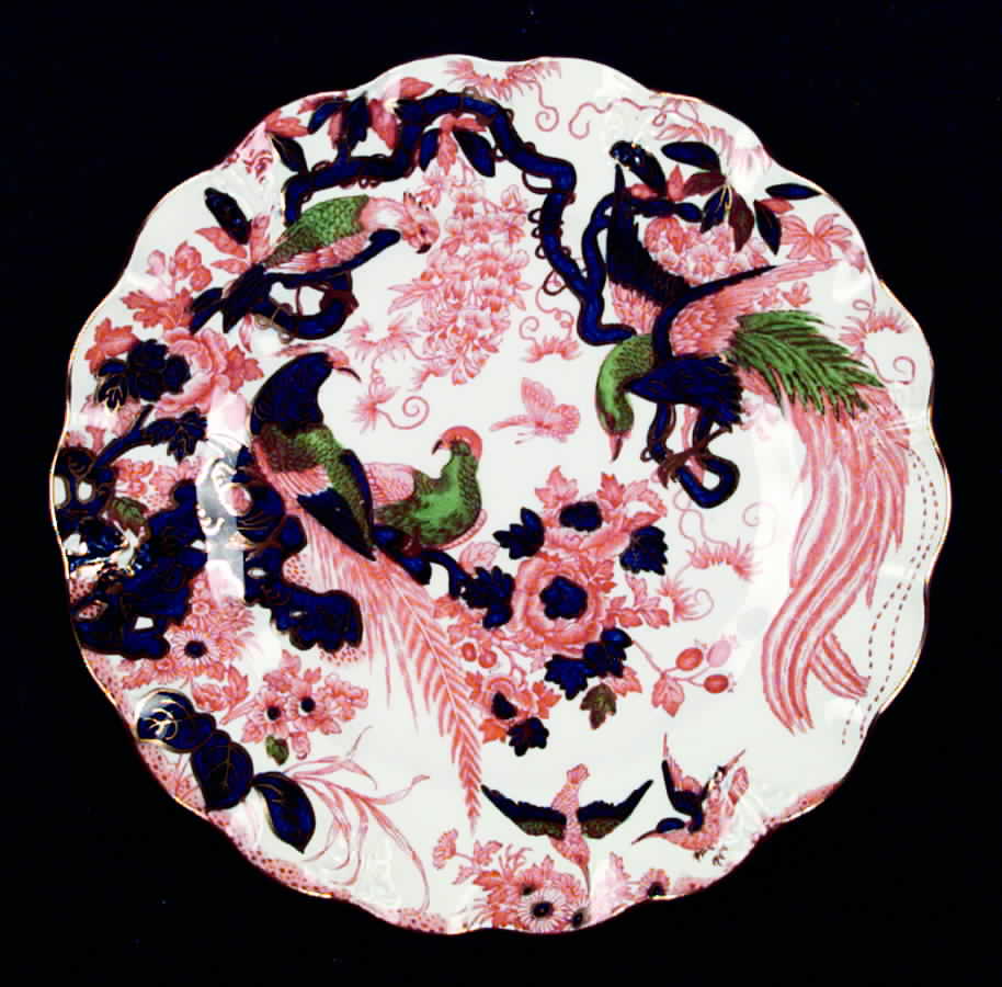 A549 (Royal) Luncheon Plate by Royal Crown Derby-1