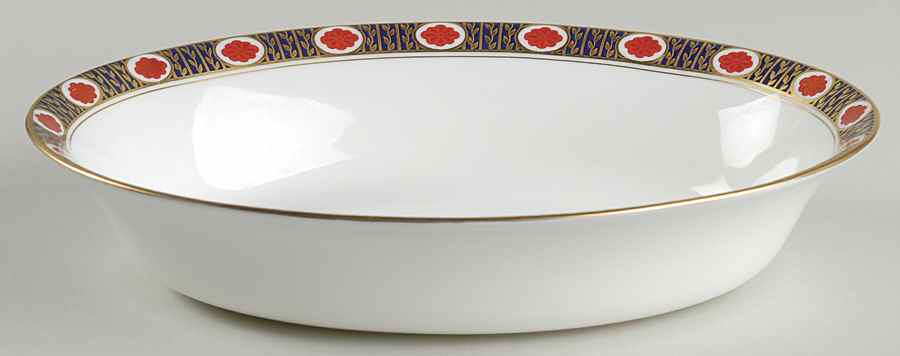 Ambassador 10" Oval Vegetable Bowl by Royal Crown Derby-1