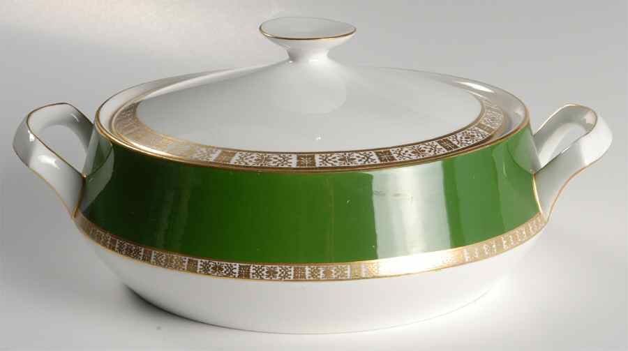 Antigua Round Covered Vegetable by Royal Crown Derby-1