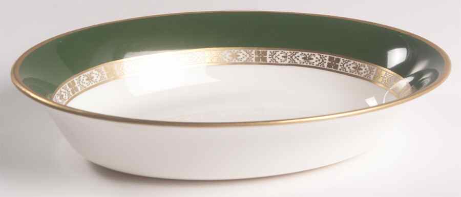 Antigua 10" Oval Vegetable Bowl by Royal Crown Derby-1