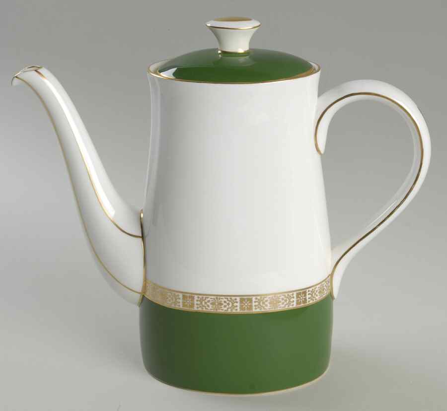 Antigua Coffee Pot & Lid by Royal Crown Derby-1