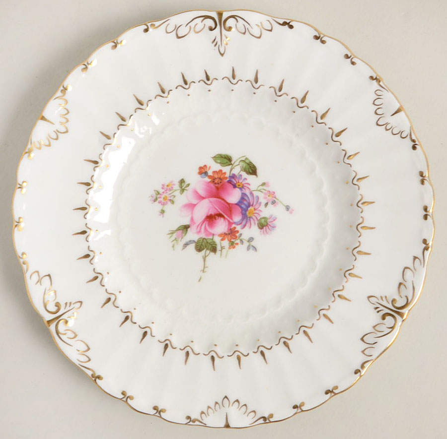 Ashby Bread & Butter Plate by Royal Crown Derby-1