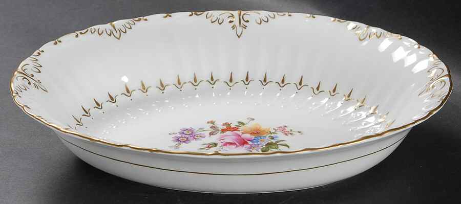 Ashby 10" Oval Vegetable Bowl by Royal Crown Derby-1