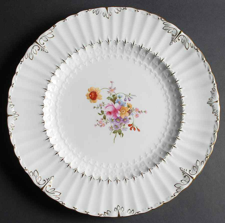 Ashby 14" Chop Plate (Round Platter) by Royal Crown Derby-1