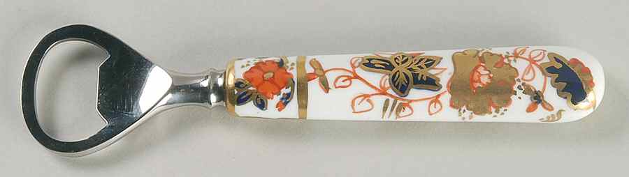 Asian Rose (Duesbury Shape) Bottle Opener by Royal Crown Derby-1