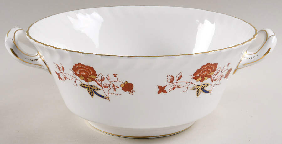 Bali (Boston Shape, Swirl) Tureen No Lid by Royal Crown Derby-1