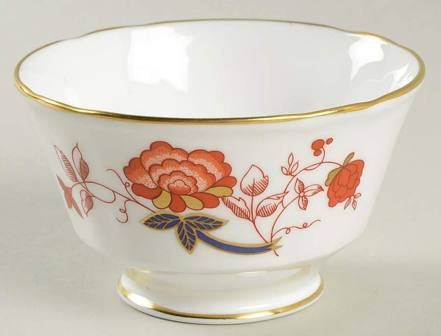Bali (Ely Chelsea) Open Sugar Bowl by Royal Crown Derby-1