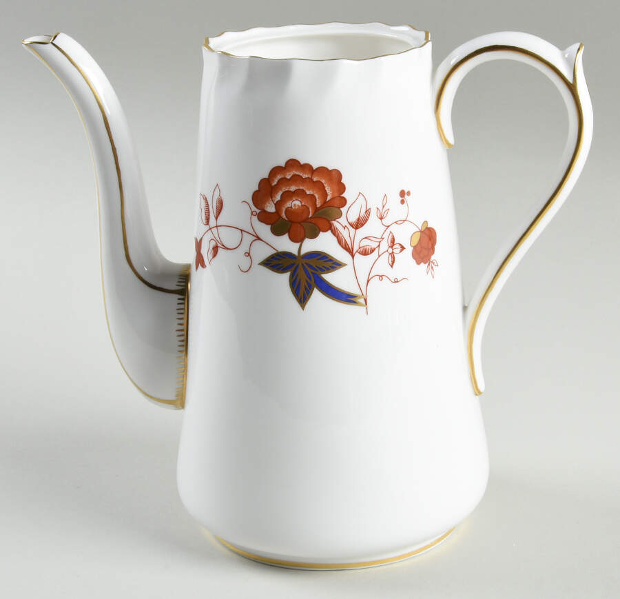 Bali (Ely Chelsea) Small Coffee Pot No Lid by Royal Crown Derby-1