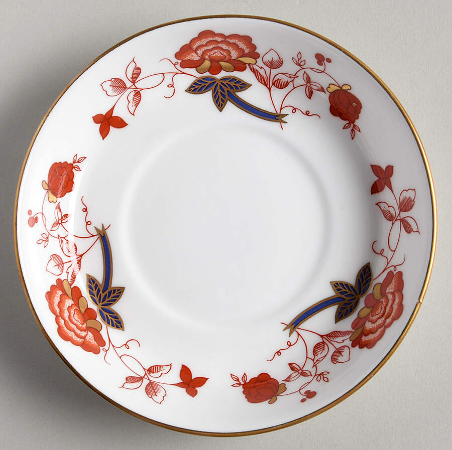 Bali (Ely Chelsea) Saucer for Flat Cup by Royal Crown Derby-1