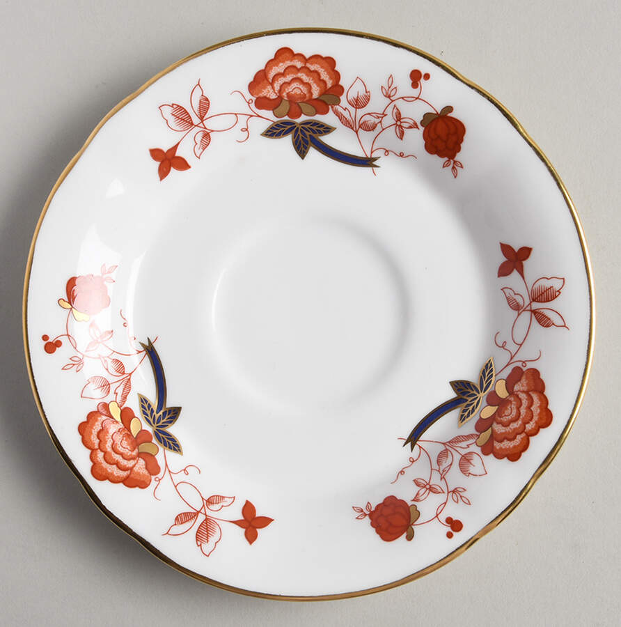 Bali (Ely Chelsea) Saucer by Royal Crown Derby-1