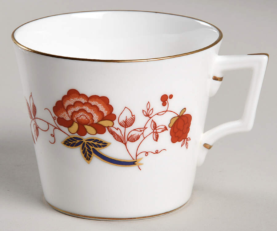 Bali (Ely Chelsea) Flat Cup by Royal Crown Derby-1