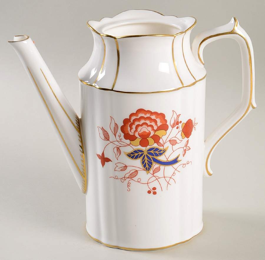 Bali (Ely Chelsea) Coffee Pot No Lid by Royal Crown Derby-1