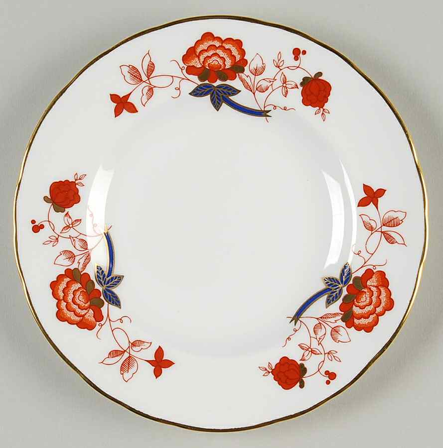 Bali (Ely Chelsea) Bread & Butter Plate by Royal Crown Derby-1