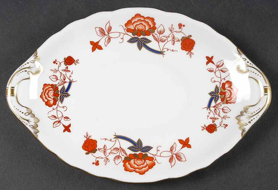 Bali (Ely Chelsea) Underplate for Gravy Boat by Royal Crown Derby-1