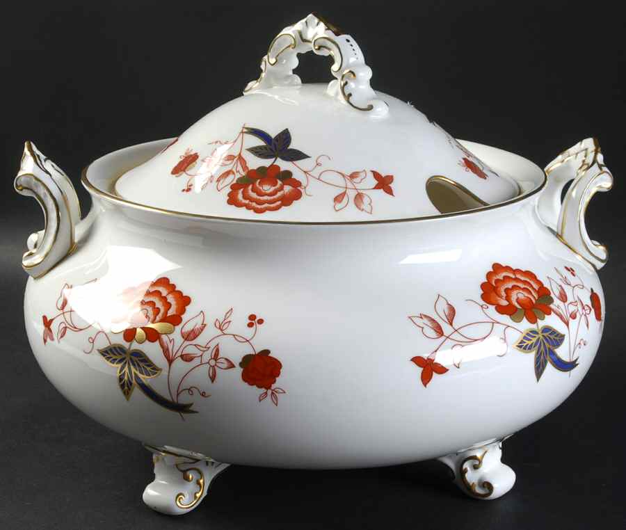 Bali (Ely Chelsea) Tureen &  Lid by Royal Crown Derby-1