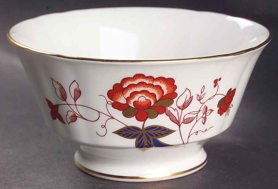 Bali (Ely Chelsea) Large Open Rice/Sugar Bowl by Royal Crown Derby-1