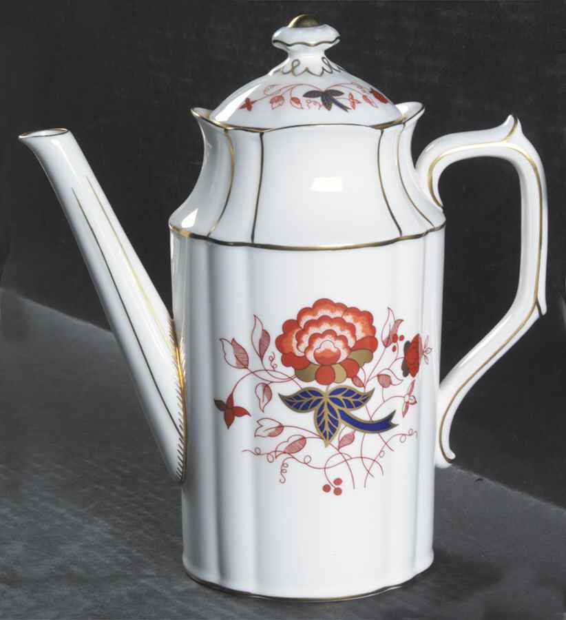 Bali (Ely Chelsea) Coffee Pot & Lid by Royal Crown Derby-1