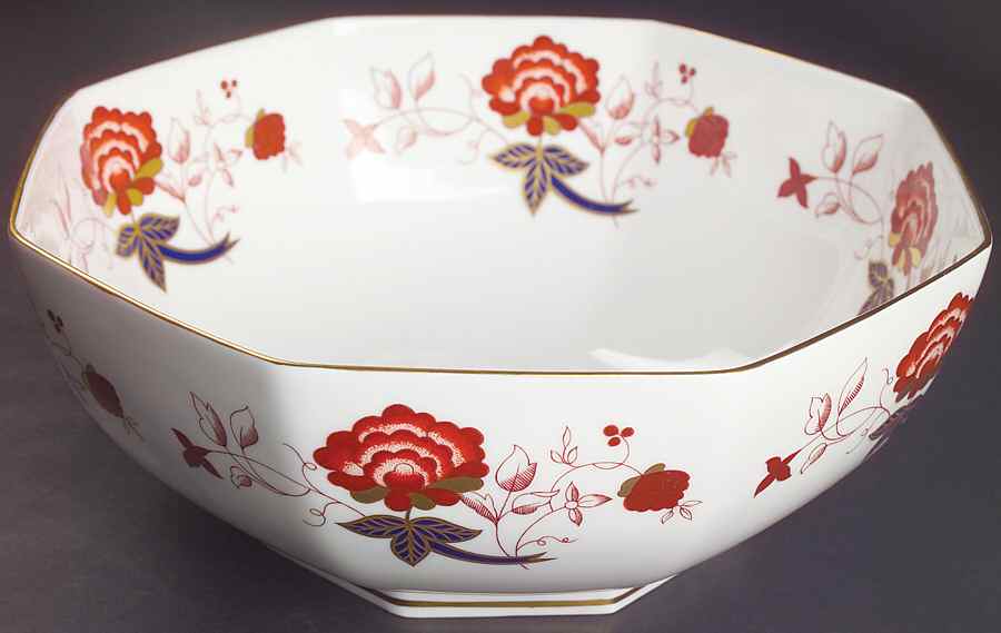 Bali (Ely Chelsea) 9" Octagonal Vegetable Bowl by Royal Crown Derby-1