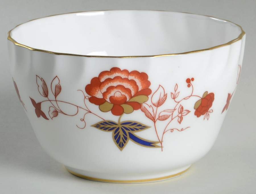Bali (Ely Chelsea) Open Sugar Bowl by Royal Crown Derby-1