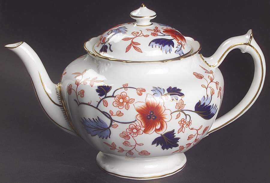 Beaumont Teapot & Lid by Royal Crown Derby-1