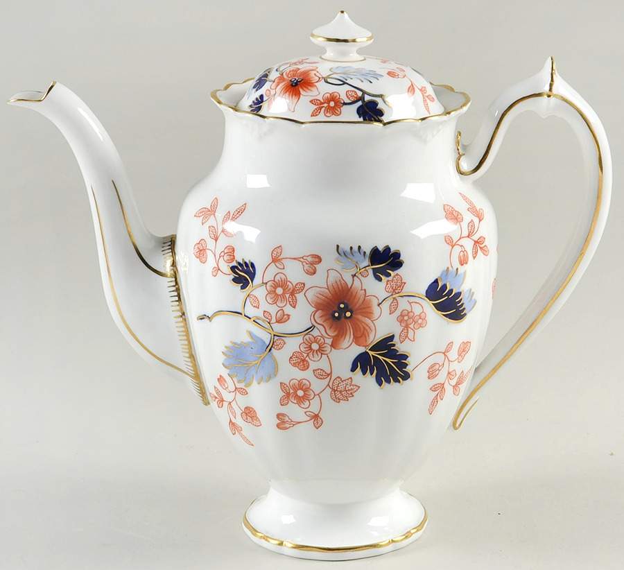 Beaumont Coffee Pot & Lid by Royal Crown Derby-1