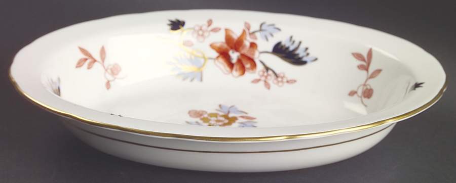 Beaumont 9" Oval Vegetable Bowl by Royal Crown Derby-1