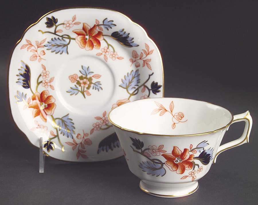 Beaumont Oversized Cup & Saucer Set by Royal Crown Derby-1